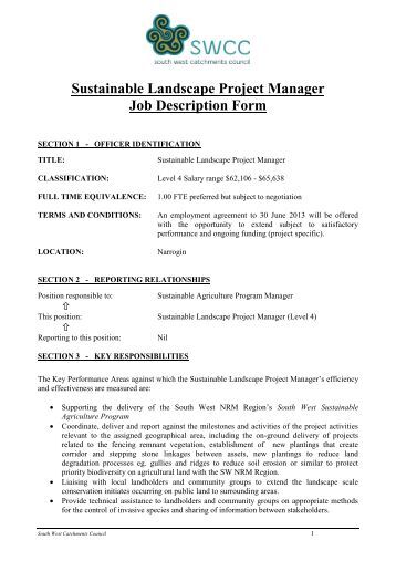 application manager job description