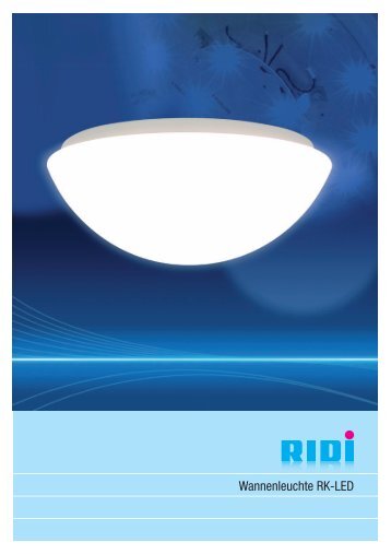 Ridi-RK-LED - HAWLAN Elektrotechnik GmbH