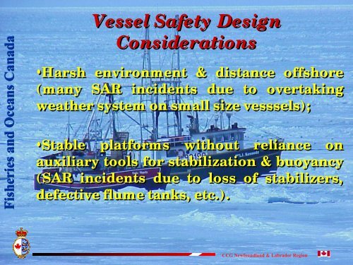 Fishing Vessel Safety by Neil Peet/Merv Wiseman - CCFI