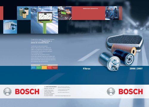 Escobillas Limpiaparabrisas Bosch Peugeot 307 2.0 Naft 01-05