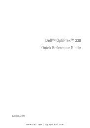 Manuals and Documents for OptiPlex 330 | Dell US