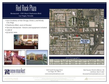Red Rock Plaza - NewMarket Advisors