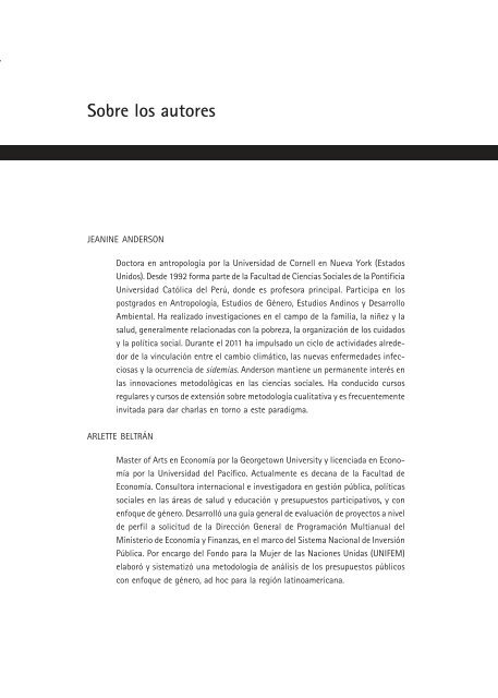 Apuntes 69 Autores - Universidad del Pacífico