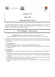 Ottava relazione - Agentgroup - UniversitÃ  degli Studi di Modena e ...