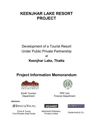 Keenjhar Lake Resort Project - Sindh Board Of Investment ...