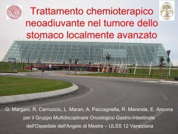 Trattamento chemioterapico neoadiuvante nel tumore dello stomaco ...