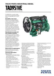 Volspec VOLVO PENTA INBOARD DIESEL Excellent Performance ... - Volspec