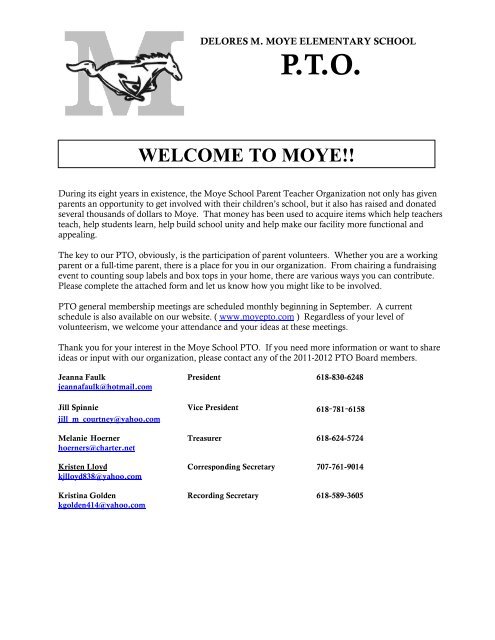 volunteer sign up form moye pto volunteer sign up forms