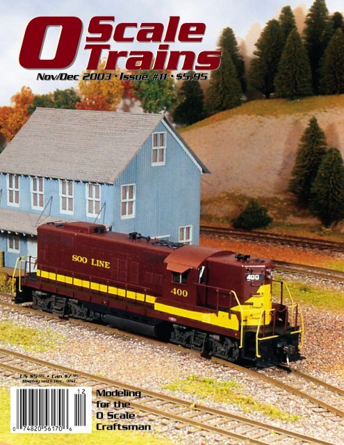 HO,S,N,O SCALE MAINLINE MODELER MAGAZINE APRIL 1991 TABLE OF CONTENTS PICTURED 