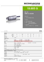 18.605 G - BD|SENSORS