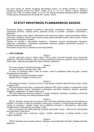 statut hrvatskog planinarskog saveza - Hrvatski planinarski savez