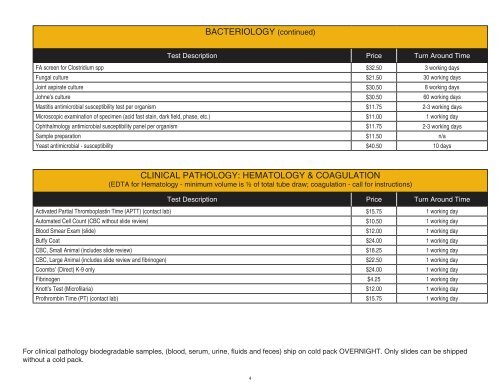 Veterinary Medical Diagnostic Laboratory - University of Missouri ...