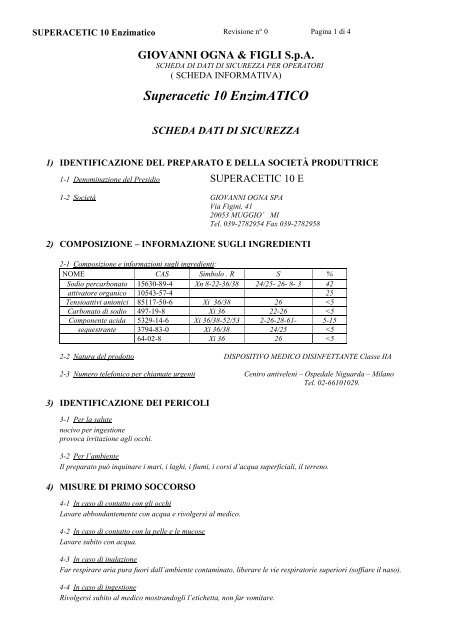 Superacetic 10 EnzimATICO - Eurodental