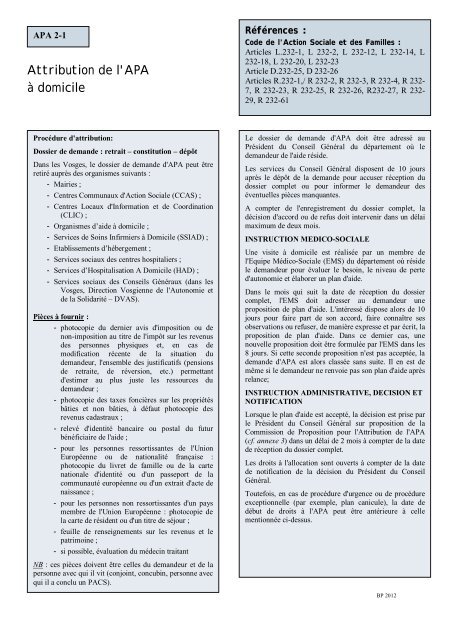 RECUEIL DES ACTES ADMINISTRATIFS - Vosges