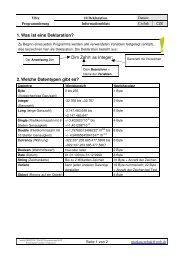 1. Was ist eine Deklaration? Dim Zahl1 as Integer; 2 ... - Klassenwiki