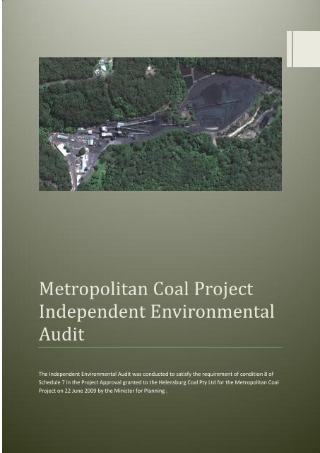 Metropolitan Coal Project Independent ... - Peabody Energy