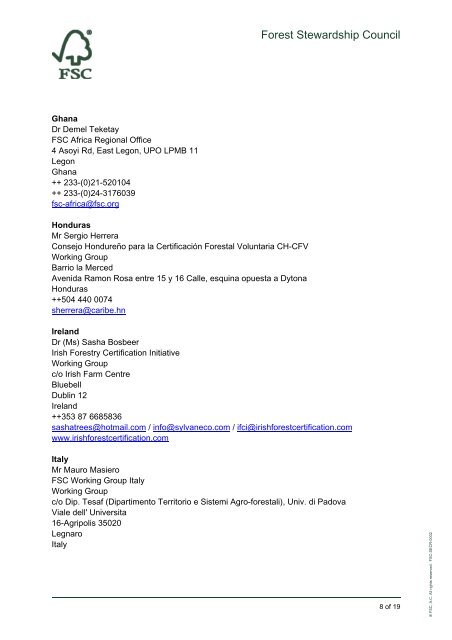 FSC National Initiatives Directory 27 Nov 08.pdf - Forest ...