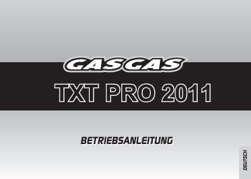 TXT PRO 2011 - GasGas