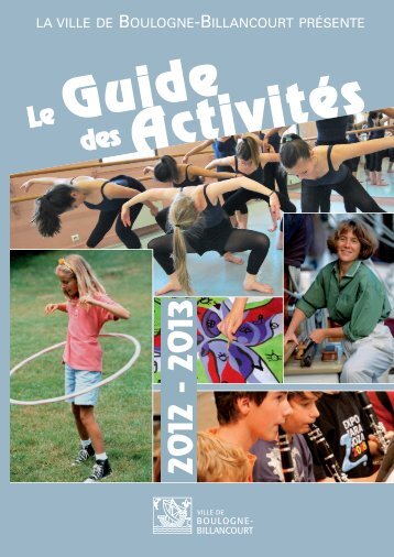 Guide des activitÃ©s 2012-2013 - Boulogne - Billancourt