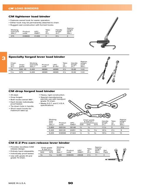 shacklesforg - Products On American Crane & Equipment Corp.