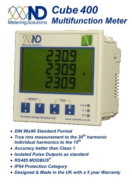 Download the Data Sheet - Meter Manager