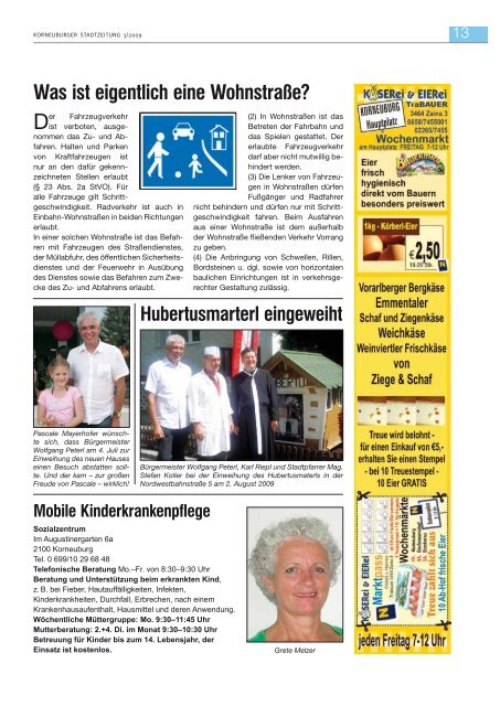 Stadtzeitung 3/2009 - Korneuburg