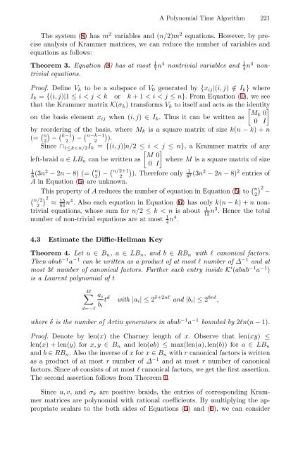 A Polynomial Time Algorithm for the Braid Diffie-Hellman Conjugacy ...