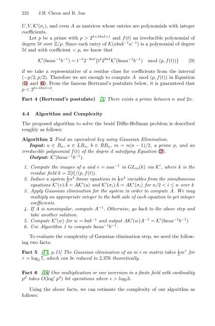 A Polynomial Time Algorithm for the Braid Diffie-Hellman Conjugacy ...