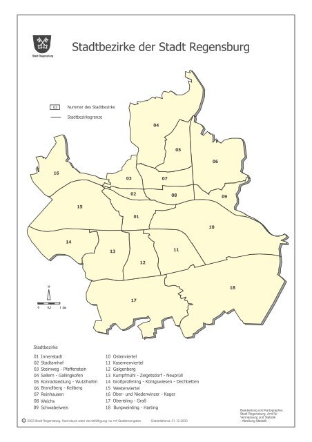 informationen zur stadtentwicklung - Statistik.regensburg.de - Stadt ...