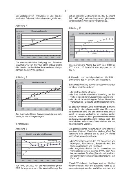 informationen zur stadtentwicklung - Statistik.regensburg.de - Stadt ...