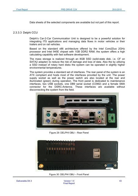 PRE-DRIVE C2X Deliverable D0.3 Final report_20100929.pdf