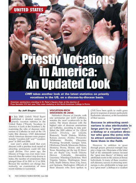 Priestly Vocations in America: An Updated Look - Ignatius Press