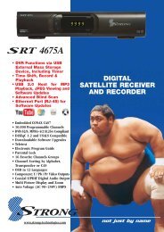 SRT 4669Z Brochure - Strong Technologies