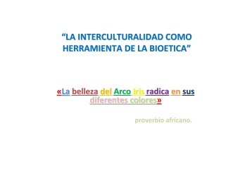 proceso intercultural - Dirección General de Planeación y Desarrollo ...