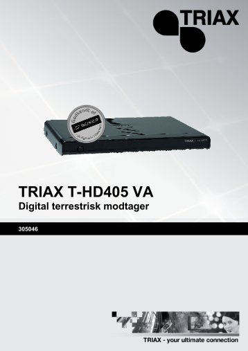 TRIAX T-HD405 VA - KFUMs Soldatermission