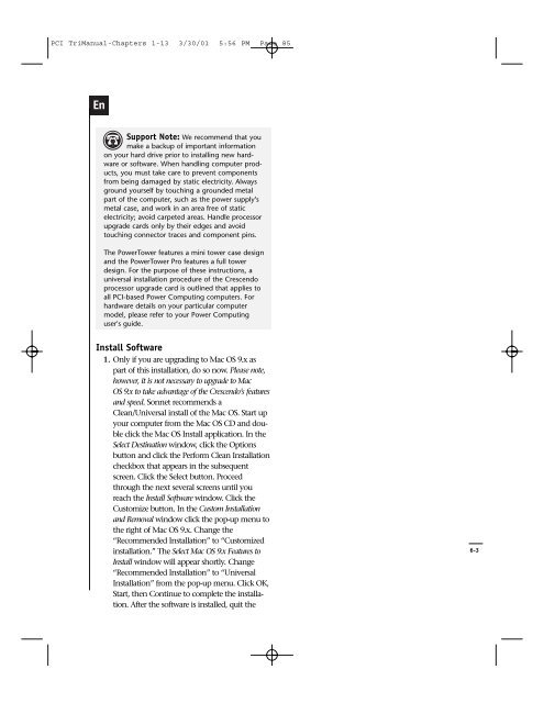 PCI TriManual-Intro - Sonnet Technologies