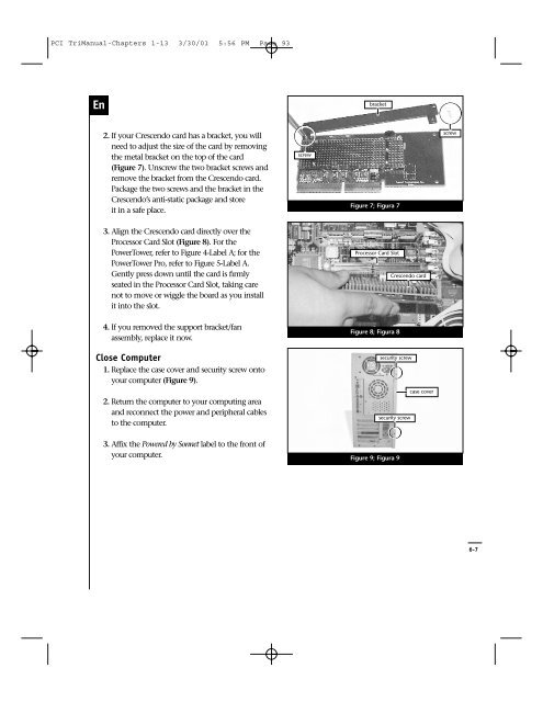 PCI TriManual-Intro - Sonnet Technologies