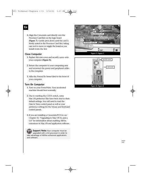 PCI TriManual-Intro - Sonnet Technologies