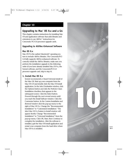 PCI TriManual-Intro - Sonnet Technologies