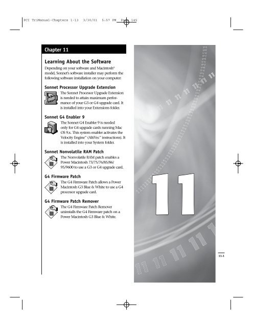 PCI TriManual-Intro - Sonnet Technologies