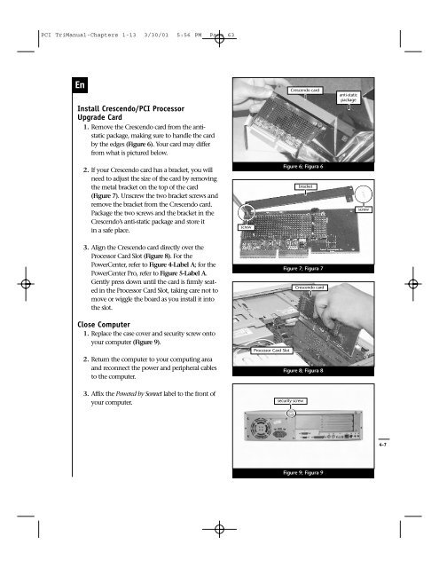 PCI TriManual-Intro - Sonnet Technologies