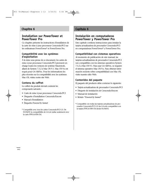 PCI TriManual-Intro - Sonnet Technologies