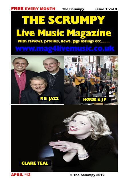 The Scrumpy December Mag 4 Live Music The Scrumpy December Mag 4 Live Music