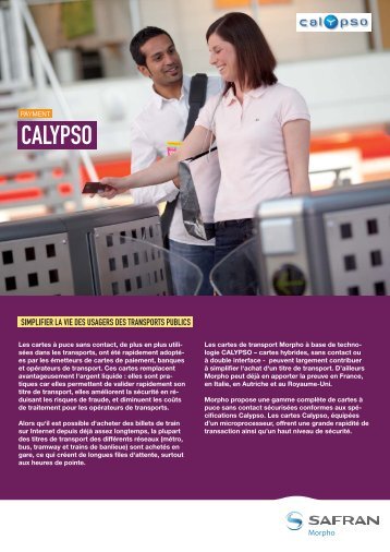 Brochure CALYPSO - Morpho