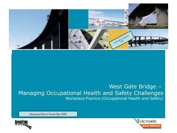 West Gate Bridge – Managing Occupational Health and Safety ...