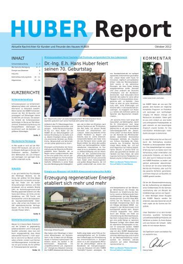 Layout normal - Hans Huber AG