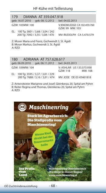 Katalog - Erzeugergemeinschaft Fleckviehzuchtverband Inn