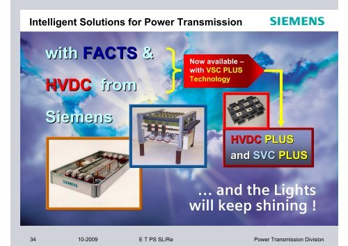 with SVC PLUS - Siemens