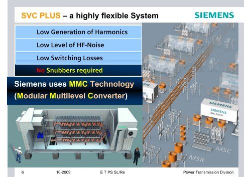 with SVC PLUS - Siemens