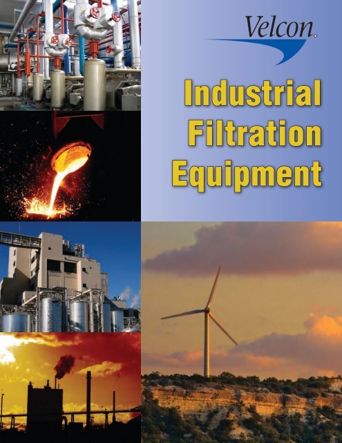 Industrial Filtration Equipment Data Sheet #1686 - Velcon Filters